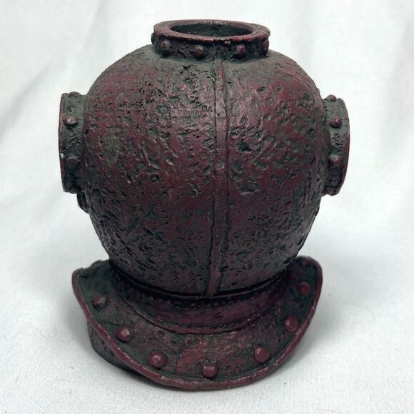 Top Fin Scuba Helmet Fish Tank Decoration Hideaway Small 3"T x 2.5"W x 2.5"L - Picture 2 of 8